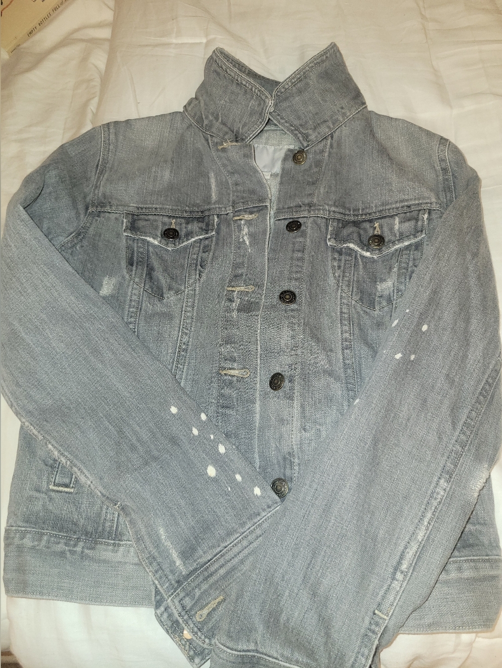 Old Navy Grey Denim Jacket